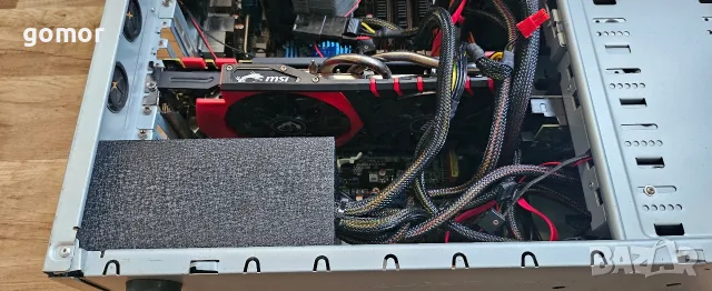 компютър настолен с 12gb ram видеокарта MSI, снимка 7 - Геймърски - 55444562