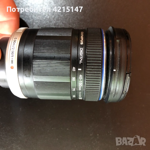 Olympus (Обектив)- M.Zuiko Digital 40-150mm F/4-5.6 ED MSC Zoom Lens | Both Lens Caps OEM, снимка 10 - Обективи и филтри - 54591527