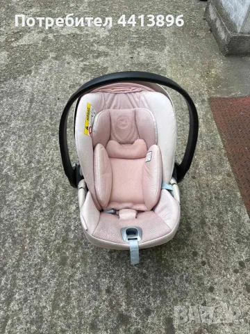 Cybex cloud T I size , снимка 4 - Столчета за кола и колело - 55616360