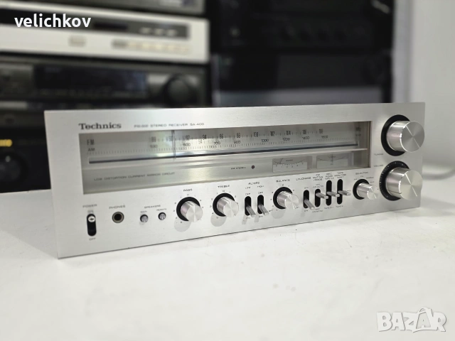 🚀 Technics SA-400 – Истински Аналогов Класик! Жестока визия и топъл звук от златната ера! 🔥🇯🇵, снимка 2 - Ресийвъри, усилватели, смесителни пултове - 54994547