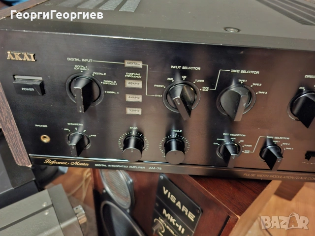 AKAI AM-75 , снимка 5 - Ресийвъри, усилватели, смесителни пултове - 54009575