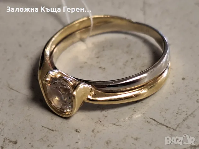 Златен Пръстен - 14к. - 3,20гр., снимка 2 - Пръстени - 55348359