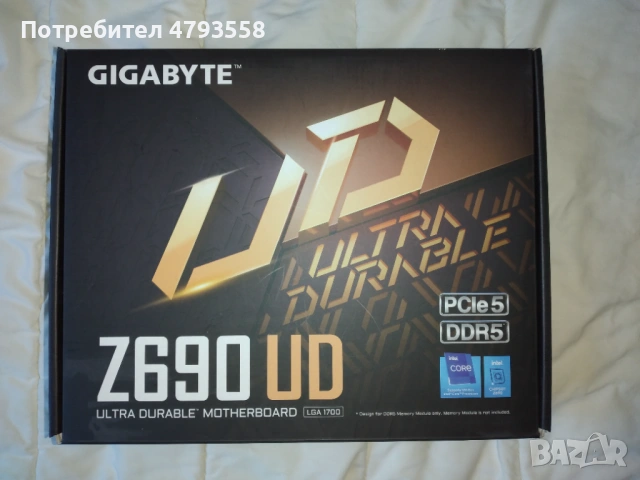 Употребявана дънна платка Gigabyte Z690 UD 