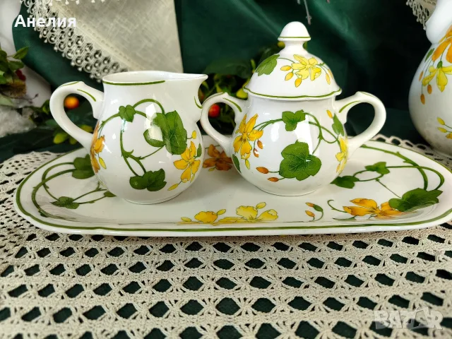 Vileroy & boch Geranium за чай и кафе, снимка 3 - Чаши - 55397916