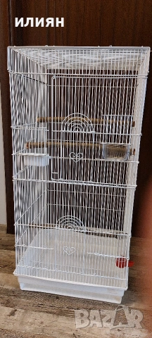 Клетка кафез папагали ,канарчета ,амадини, снимка 2 - За птици - 54798953