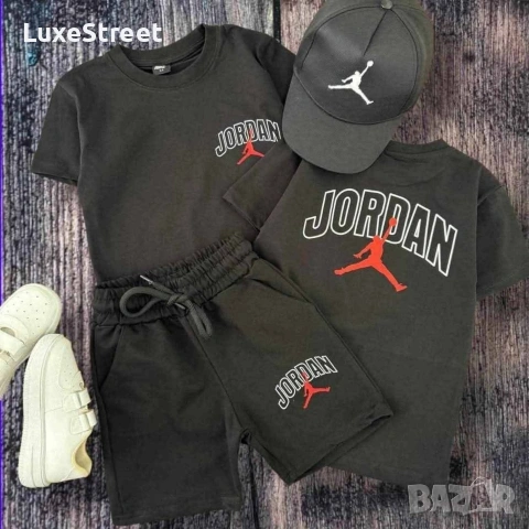 Boss🫟 Jordan 🫟 Nike 🫟 Лого Бродирано 🫟 с Шапка 🫟 Детски Комплекти , снимка 10 - Детски комплекти - 55071703
