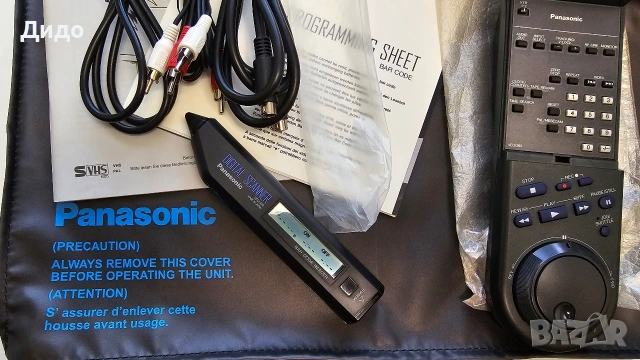 Panasonic NV-FS200 SVHS video recorder! *Колекционерски УНИКАТ *!, снимка 14 - Плейъри, домашно кино, прожектори - 54978533
