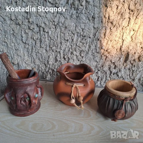 Вази от ковано желязо, мрамор,порцелан,дърво и керамика, снимка 12 - Декорация за дома - 35369956