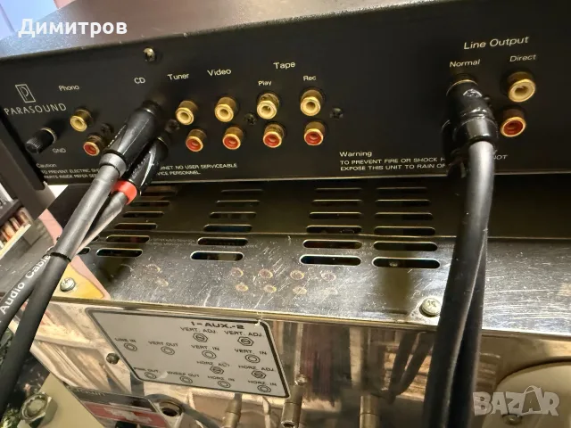Предусилвател Parasound P/HP - 850, снимка 5 - Аудиосистеми - 55531538