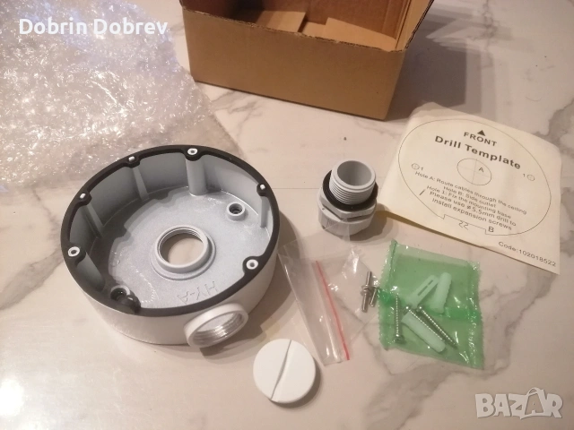 Куполна мрежова камера HIKVISION DS-2CD2121G0-I + монтажна основа , снимка 8 - IP камери - 54383604
