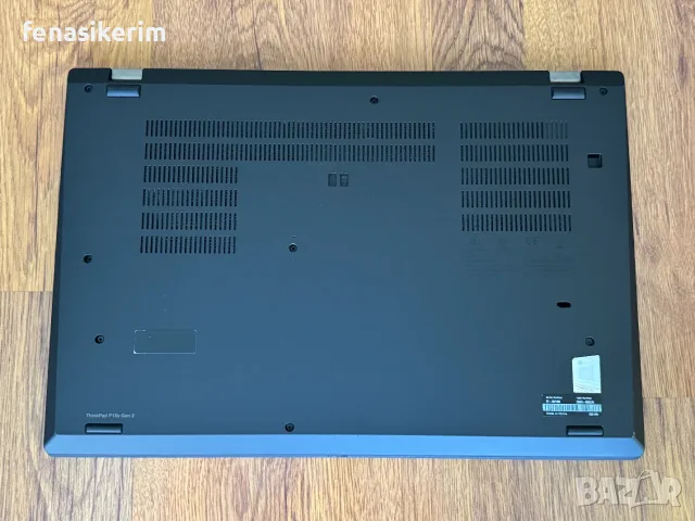 15' Full HD i7-1185G7 Lenovo ThinkPad P15s Gen 2 16GB DDR4/512GB NVMe/Win 11/Nvidia T500 4GB/Бат 6ч, снимка 4 - Лаптопи за работа - 55588495
