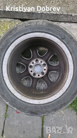 Оригинални джанти за Мерцедес/Mercedes 16" 5x112 - 6.5J ET32 с гуми (2 зимни + 2 летни), снимка 9 - Гуми и джанти - 55018192