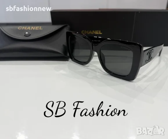 Chanel черни очила с лого