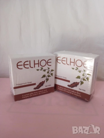 Натурален черен сапун за коса срещу косопад Polygonum soap 100 гр.