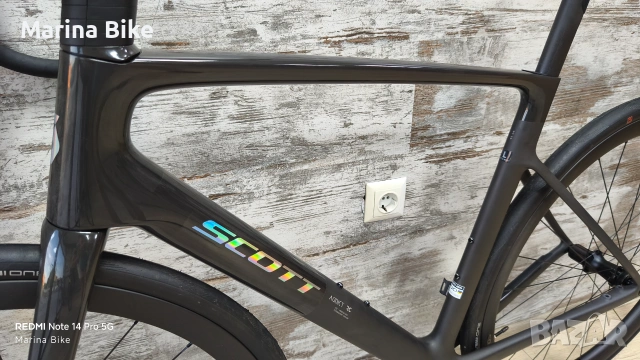 DEMO карбонова рамка с капли Scott Addict RC30 Disc Syncros Capital| L, снимка 12 - Велосипеди - 54226873