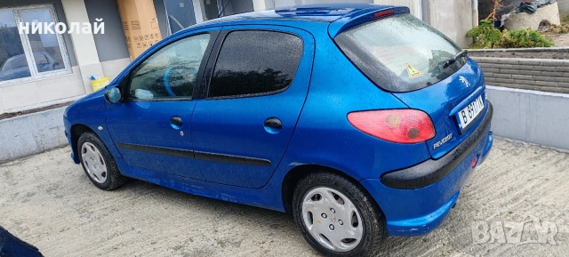 пежо 206 1.1 бензин 2003г фейс , снимка 5 - Автомобили и джипове - 54595315