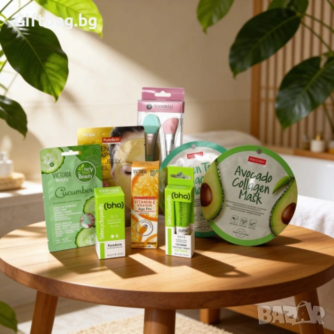 Подаръчна торбичка с козметика за лице и устни, снимка 2 - Козметика за лице - 54106242