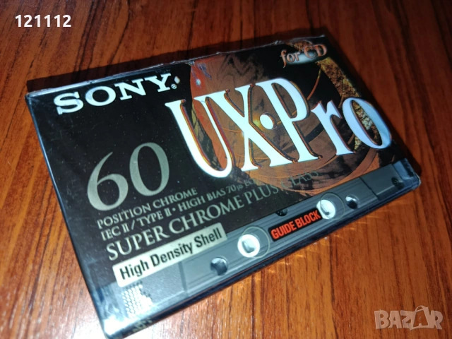 Аудио касета Sony UX-pro 60.