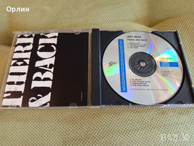 jeff beck - оригинален cd, снимка 3 - CD дискове - 55358358