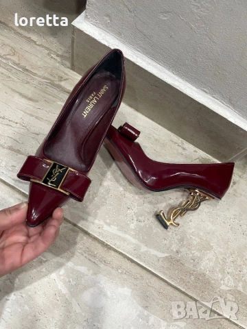 YSL обувки , снимка 3 - Дамски обувки на ток - 54730358