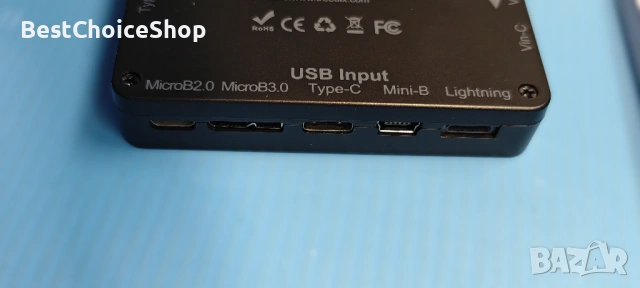 Treedix USB тестер за кабели 2.4-инчов цветен дисплей поддържа множество типове кабели – USB-C, снимка 6 - Друга електроника - 54481046