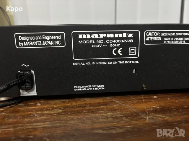 MARANTZ CD 4000, снимка 9 - Декове - 55450990