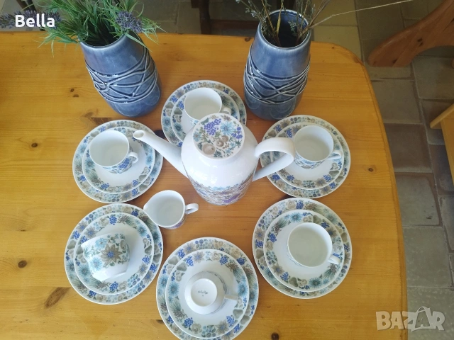 Рядък винтидж сервиз , снимка 6 - Сервизи - 54588883