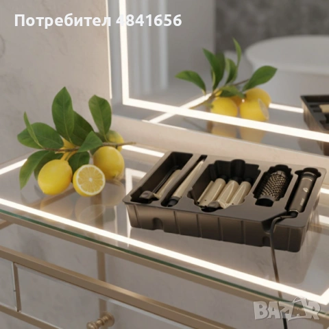 S&R Styling SD-691B – Мултифункционален комплект за оформяне на коса 4 в 1: изправя…, снимка 2 - Аксесоари за коса - 54756020