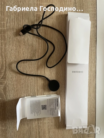 Samsung Galaxy Watch6 Classic 43mm Silver – Гаранция до 09.2026, снимка 4 - Смарт часовници - 55360000