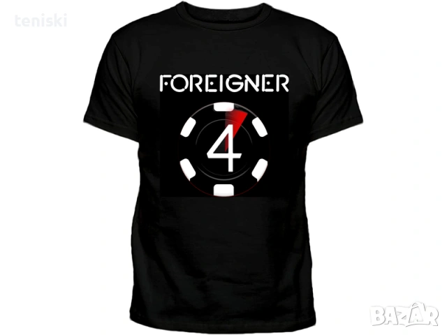 Рок тениски Foreigner Форинър Всички размери 4 модела, снимка 2 - Тениски - 36013851