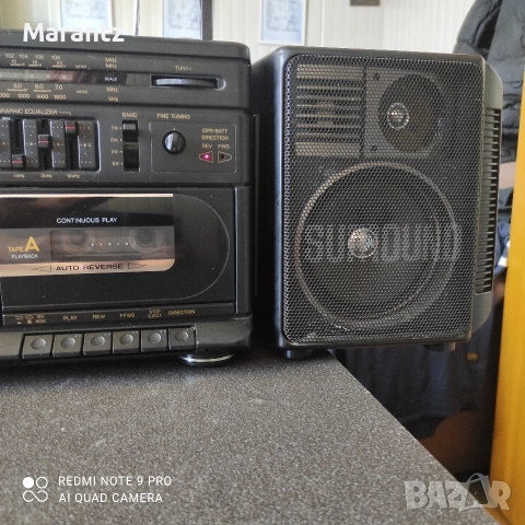 Sanyo M W242K Japan , снимка 5 - Радиокасетофони, транзистори - 55160340