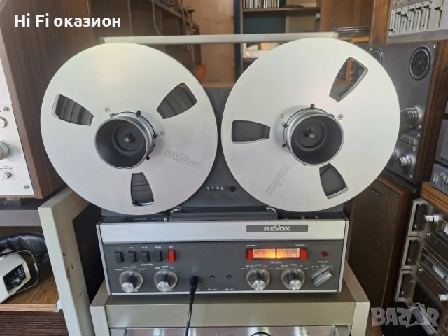 Магнетофон Revox A77 2 track, снимка 2 - Декове - 54865422