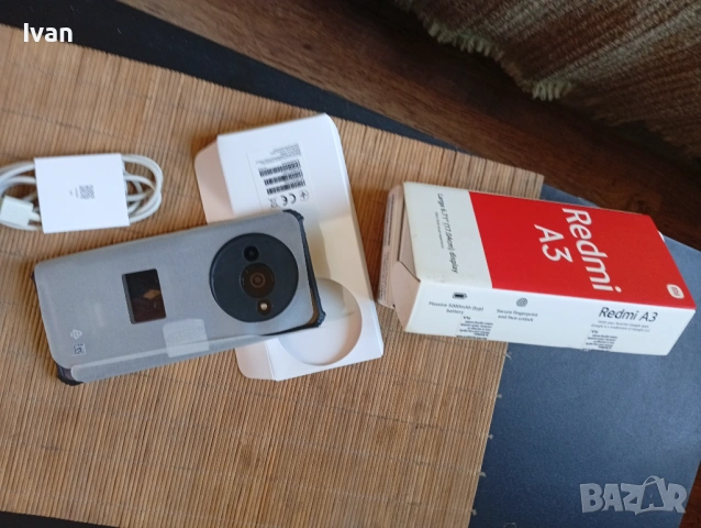 Продава телефон Redmi A3 - Midnight Black - 64Gb - 3Gb ram /4Gb extend/, снимка 7 - Xiaomi - 54498650