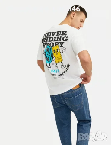 🩵JACK&JONES🩵 Оригинален t-shirt , снимка 4 - Тениски - 55663020