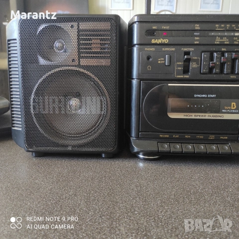 Sanyo M W242K Japan , снимка 2 - Радиокасетофони, транзистори - 55160340