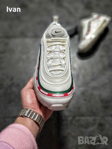 Nike x Undefeated Air Max 97 OG "White" sneakers, снимка 3 - Ежедневни обувки - 54438627