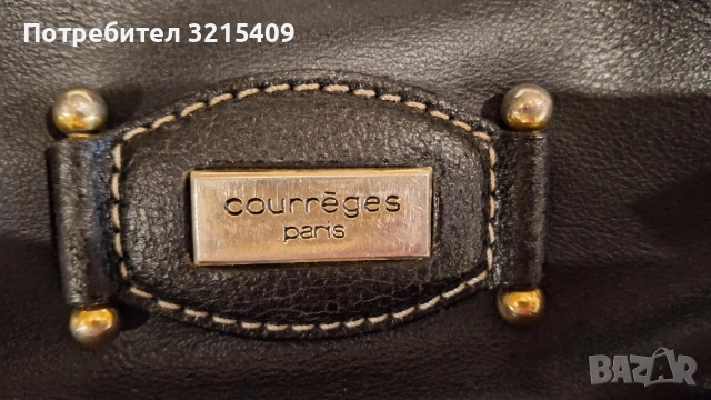 Courreges Paris дамска чанта естествена кожа , снимка 9 - Чанти - 54643274