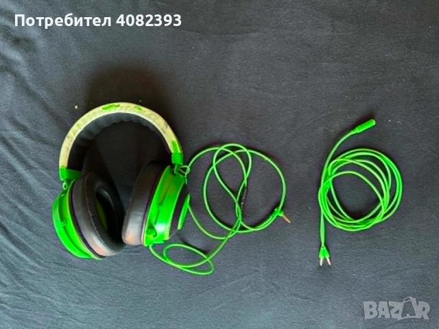 Razer Kraken Gaming Слушалки (Зелени) – Работят перфектно!, снимка 4 - Слушалки и портативни колонки - 55017510