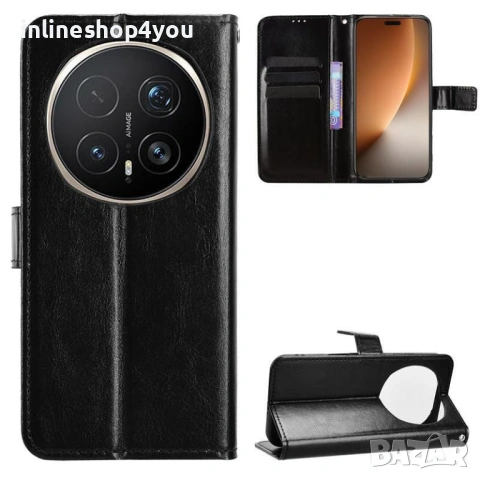 Кожен Калъф Тип Тефтер за Honor Magic8 Pro, снимка 6 - Калъфи, кейсове - 54361818