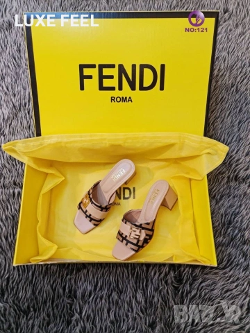 Fendi 💎 Tory Burch 💎Дамски Чехли , снимка 6 - Чехли - 54915569