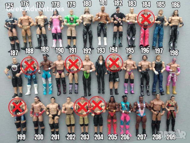Кечисти Екшън Фигурки WWE Pro-Wrestling Кеч Играчки John Cena Randy Orton Brock Lesnar 3/3, снимка 6 - Фигурки - 46367335