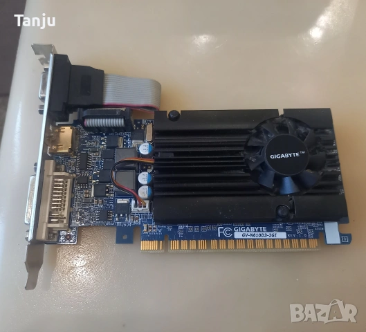Gigabyte GV-N610D3-2GI, снимка 2 - Видеокарти - 55165739