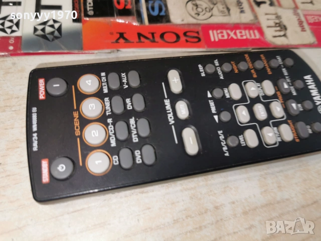 yamaha rav34 wn46680 eu audio remote-внос swiss 1406261239, снимка 6 - Ресийвъри, усилватели, смесителни пултове - 54900401