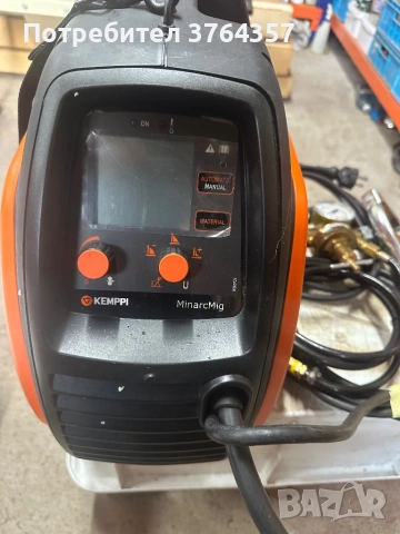 KEMPPI MinarcMig Evo 200 – ПРОФЕСИОНАЛЕН MIG/MAG + TIG + MMA КОМПЛЕКТ – ПРАКТИЧЕСКИ НЕИЗПОЛЗВАН, снимка 3 - Други инструменти - 54613900