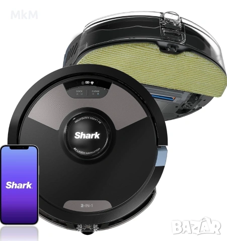 Shark AI Ultra Robot 2-в-1 прахосмукачка и моп робот с лазерна навигация  и изкуствен интелект, снимка 3 - Прахосмукачки - 55006033