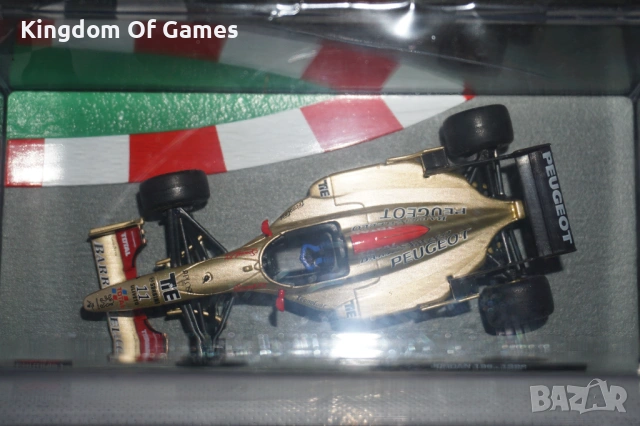 Formula 1 The Car Collection Jordan 196 - 1996 Rubens Barrichello МАЩАБ 1:43 Panini Collections, снимка 4 - Колекции - 54462314