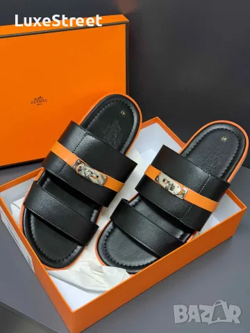 Hermes ◾ Мъжки Чехли , снимка 2 - Мъжки чехли - 55316120