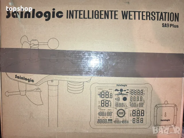 Професионална смарт метеорологична станция Sainlogic SA9 Plus (Wi-Fi, Bluetooth, 7-в-1 сензор)  , снимка 9 - Друга електроника - 55400560