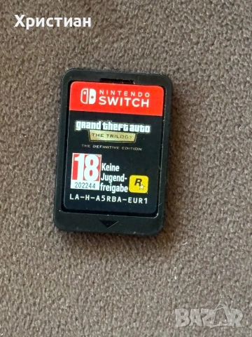 Nintendo switch със Grand Theft Auto The Trilogy , снимка 4 - Nintendo конзоли - 54710294