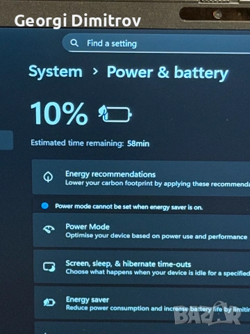 Dell Latitude 7310 Intel i5-10210U/8RAM DDR4/NVMe 256GB/Intel UHD Graphics/Full HD/отличен, снимка 7 - Лаптопи за работа - 54982469
